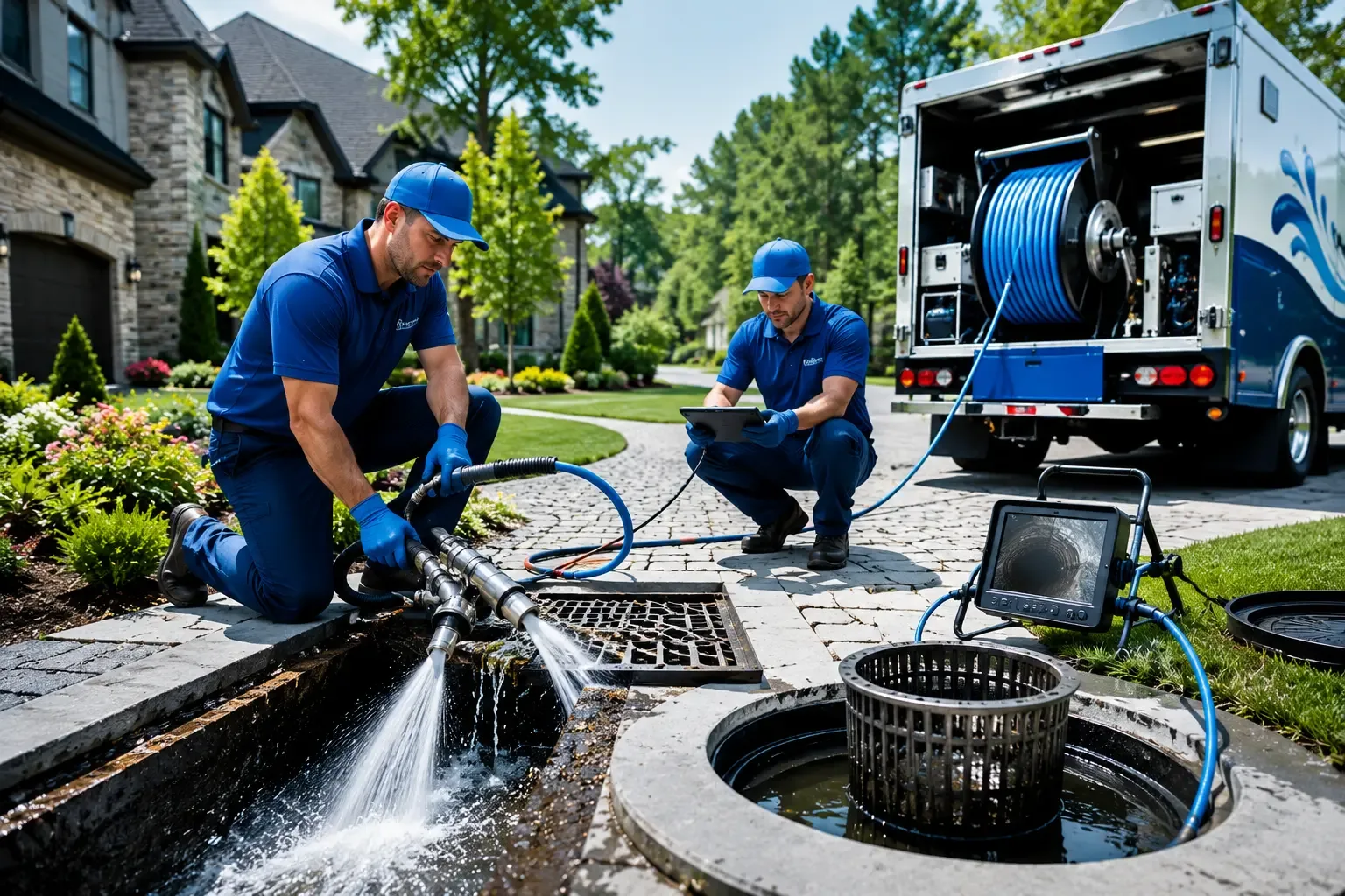 Local outdoor drain cleaning professionals in Starford, PA